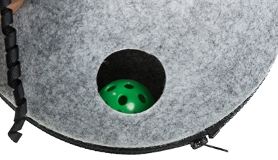 Trixie Wiggle & Fumble Vilt Speelgoed 23 CM met Ratelbal