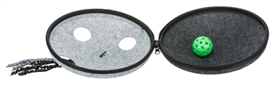 Trixie Wiggle & Fumble Vilt Speelgoed 23 CM met Ratelbal