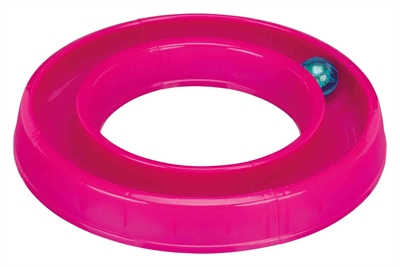 Trixie Flashing Ball Race Katten Speelgoed Roze 65x31 CM