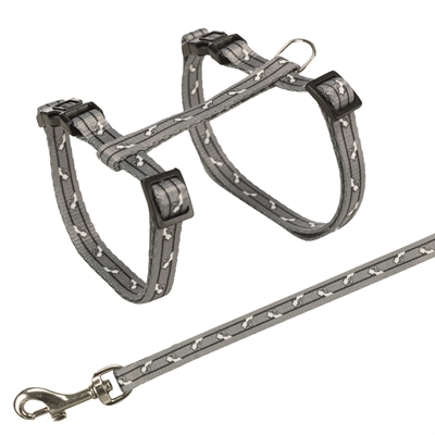 Trixie Kattentuig Met Riem Kattenmotief 27-45x1 cm 4 st