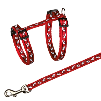 Trixie Kattentuig Met Riem Kattenmotief 27-45x1 cm 4 st