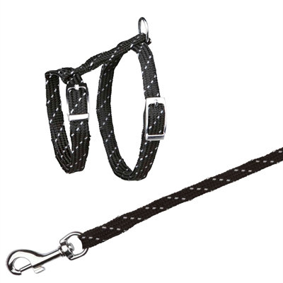 Trixie Kittentuig met Riem Reflecterend 27-45x1 CM 130 CM 4 ST