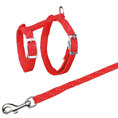 Trixie Kittentuig met Riem Reflecterend 27-45x1 CM 130 CM 4 ST