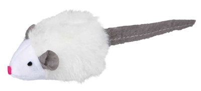 Trixie Pluche Muis Met Microchip 6 CM Assorti 12 ST