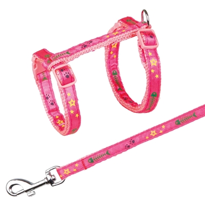 Trixie Kattentuig Met Riem Visgraat 23-39x1 cm 4 st