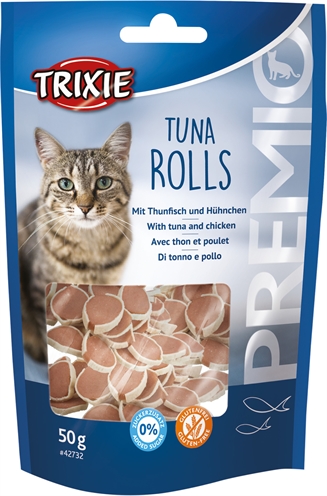 Trixie Premio Tonijnrollen 6x50 GR Snacks voor Katten