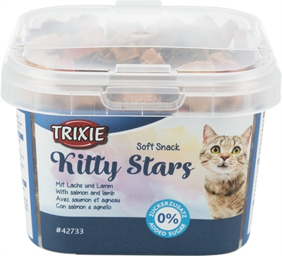 Trixie Soft Snack Kitty Stars 6x140g Zachte Snacks voor Katten