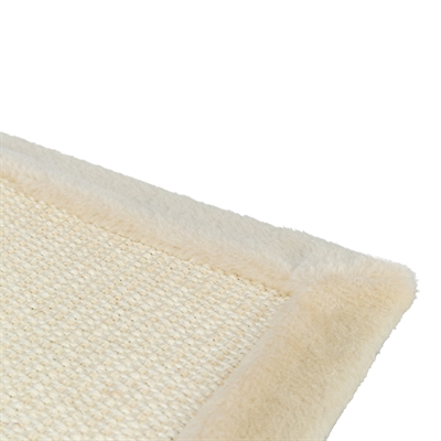 Trixie Krabmat Sisal/Pluche Bruin 55x35 cm 2 stuks