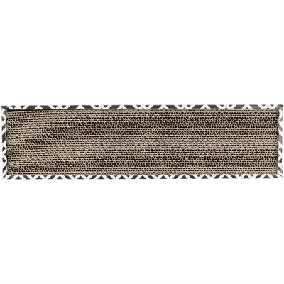 Trixie Krabkarton Scratchy Catnip 48x13x5 cm Zwart/Wit