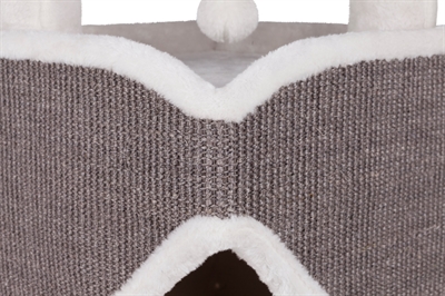 Trixie Cat Tower Arma Grijs/Wit 54x54x98 CM Krabpaal