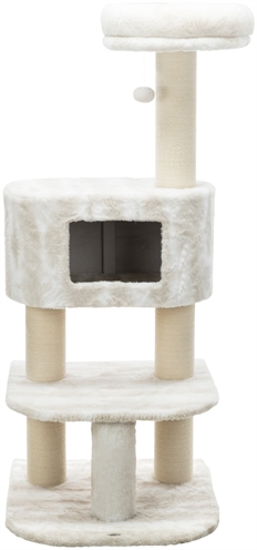 Trixie Krabpaal Nelli Wit/Taupe 58x58x140 cm met schuilplaats