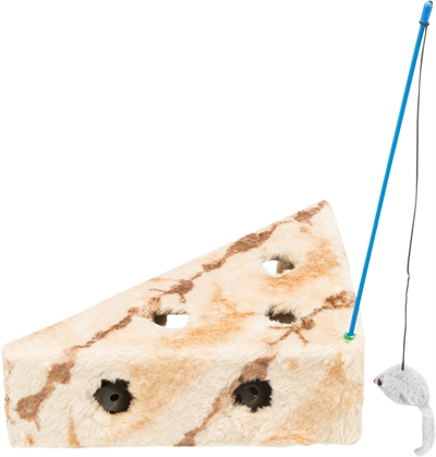 Trixie Cat's Cheese Speelhengel met Ballen 36x26x8 CM 2 ST