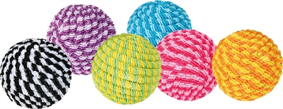 Trixie Kattenspeelbal Kunststof/Nylon Assorti 4,5 cm 54 st