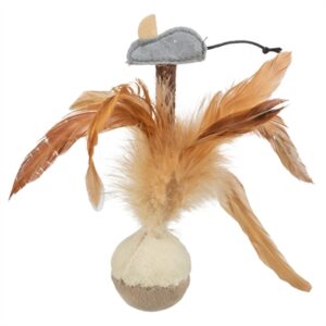 Trixie Tuimel-verenbal Met Muis En Microchip Pluche 15 CM