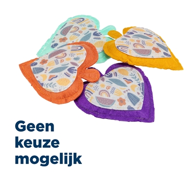 Trixie Hart Vilt / Stof Met Valeriaan Assorti 11 CM 4 ST