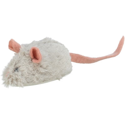 Trixie Active Mouse Pluche 8 CM 3 ST