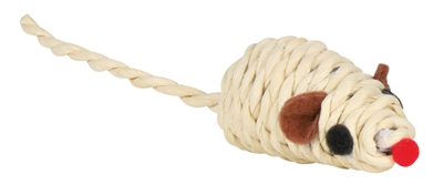 Trixie Muis Katoen/Bast Assorti 5 cm - 132 stuks