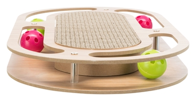 Trixie Krabkarton met Speelgoed en Catnip 46x25x4 cm