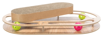 Trixie Krabkarton met Speelgoed en Catnip 46x25x4 cm