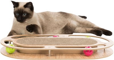 Trixie Krabkarton met Speelgoed en Catnip 46x25x4 cm