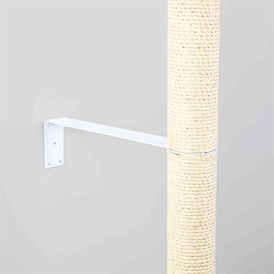 Trixie Wandhouder voor Krabpalen Wit 43x5/8x10 cm