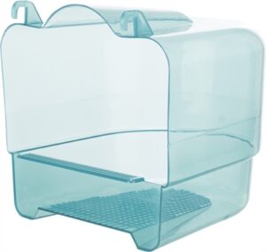 Trixie Badhuis Halfrond Transparant Blauw 17x15x16 CM 3 ST