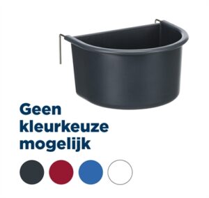 Trixie Hangbakje Met Draadhouder Kunststof Assorti 11x8 CM 400 ML 4 ST