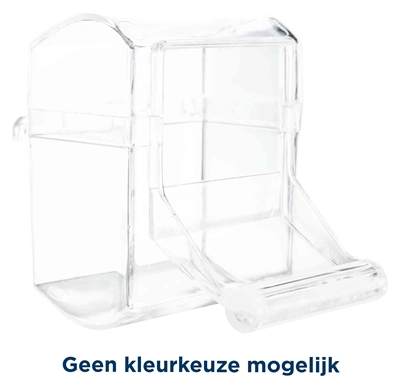 Trixie Voerbak Met Landingsplaats Kunststof Assorti 7x7 CM 70 ML 4 ST