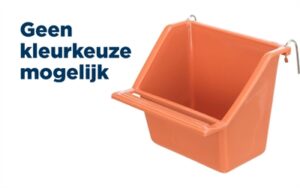 Trixie Hangbakje Met Draadbeugels Kunststof Assorti 8x7 CM 130 ML 12 ST