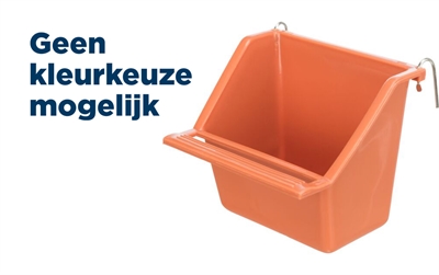 Trixie Hangbakje Met Draadbeugels Kunststof Assorti 8x7 CM 130 ML 12 ST