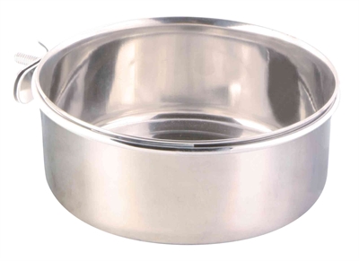 Trixie RVS Voerbak met Schroefbevestiging 900 ML 14 CM