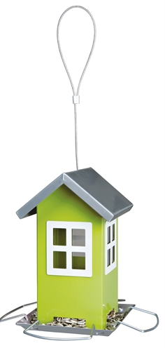 Trixie Voederhuis Metaal Groen 20 cm 1 Ltr voor vogels