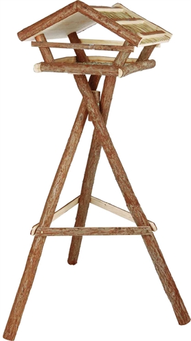 Trixie Voederhuis Met Standaard, Schorshout 48 × 27 × 46 CM / 1,30 M 48x46x27/130 CM