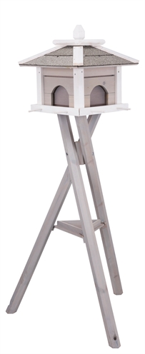 Trixie Natura Voederhuis met Standaard en 4 Silo's 46x46x35 cm