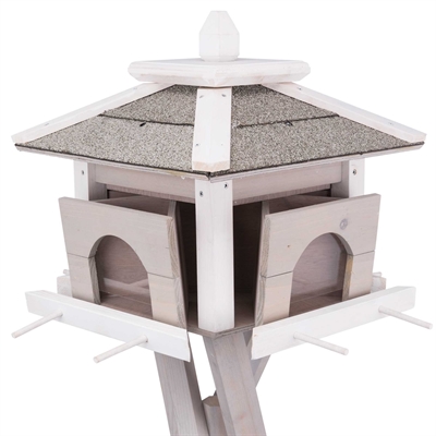 Trixie Natura Voederhuis met Standaard en 4 Silo's 46x46x35 cm
