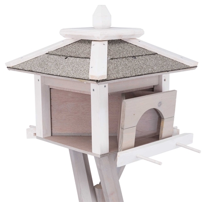 Trixie Natura Voederhuis met Standaard en 4 Silo's 46x46x35 cm