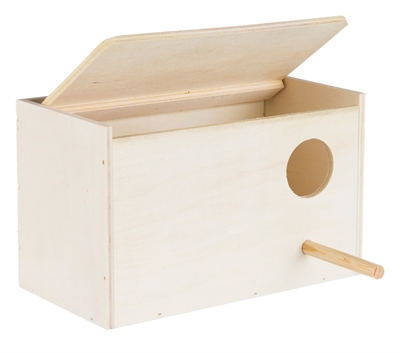 Trixie Nestkastje Hout 21x12x13 cm met Gat 4 cm