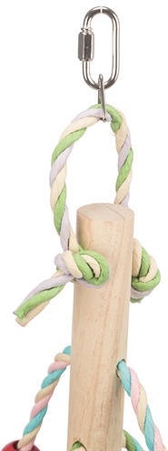 Trixie Speelgoed Hout met Papieren Bandjes 31 CM 3 ST