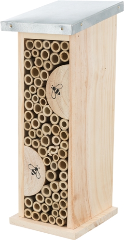 Trixie Bijenhotel Hout 14x11x30 cm voor wilde bijen