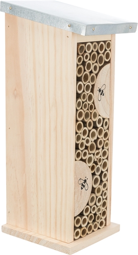 Trixie Bijenhotel Hout 14x11x30 cm voor wilde bijen