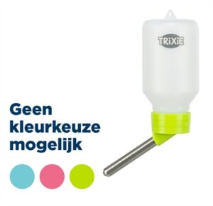 Trixie Drinkfles Kunststof Met Draadbeugel Assorti 50 ML 24 ST