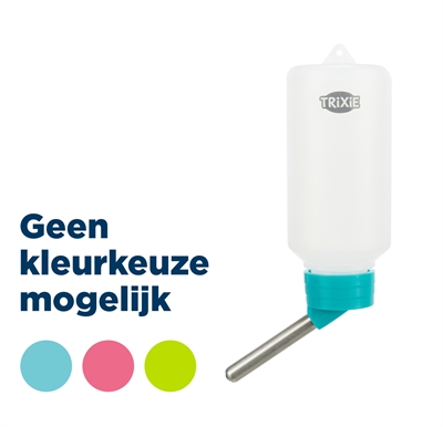Trixie Drinkfles Kunststof Met Draadbeugel Assorti 100 ML 18 ST