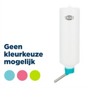 Trixie Drinkfles Kunststof Met Draadbeugel Assorti 450 ML 3 ST