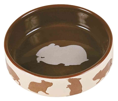 Trixie Voerbak Keramiek Hamstermotief 80 ML 8 CM 4ST