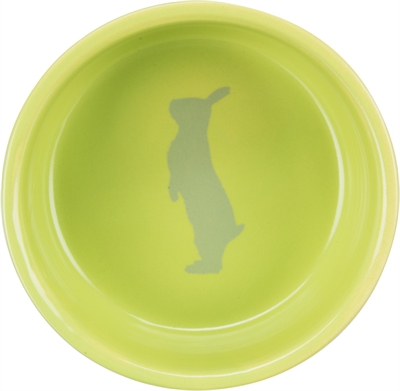 Trixie Voerbak Konijnmotief Keramiek 11 cm 250 ml 4 st
