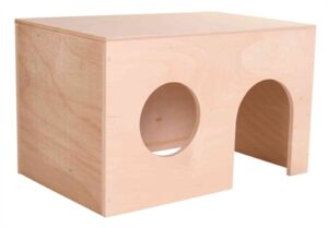 Trixie Cavia Huis Hout 24x15x15 cm 2 st