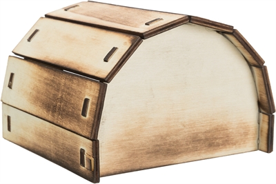 Trixie Huis Mikkel Hamster Hout 13x12x9 CM 2 ST