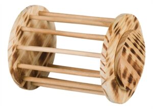 Trixie Hooiruif Met Deksel Hout Gevlamd 15x15x19 CM