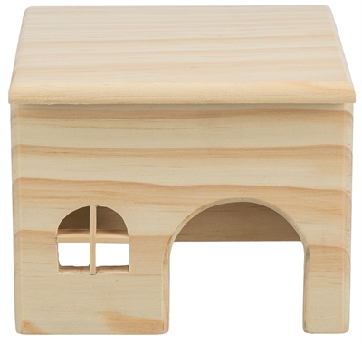 Trixie Hamsterhuis Hout Spijkervrij 15x15x12 cm 2 st