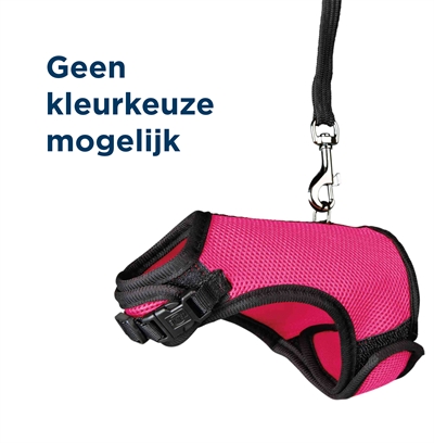 Trixie Softtuig Met Riem Cavia Assorti 18-25 CM / 120 CM 4 ST